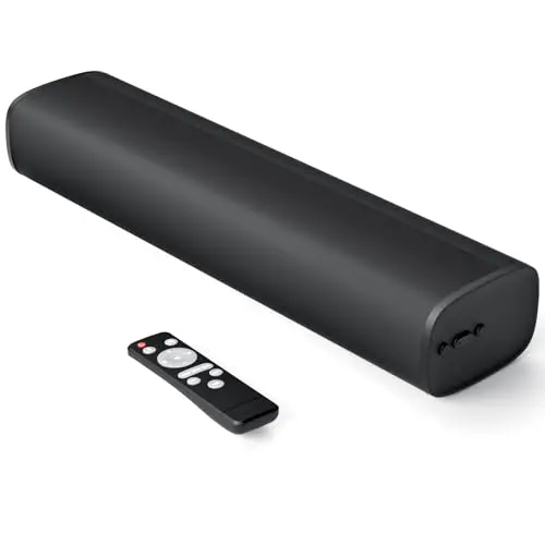 MZEIBO 17-inch compact soundbar for TVs and projectors