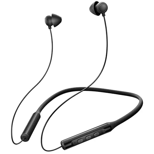 Hearprotek black neckband sleep earbuds