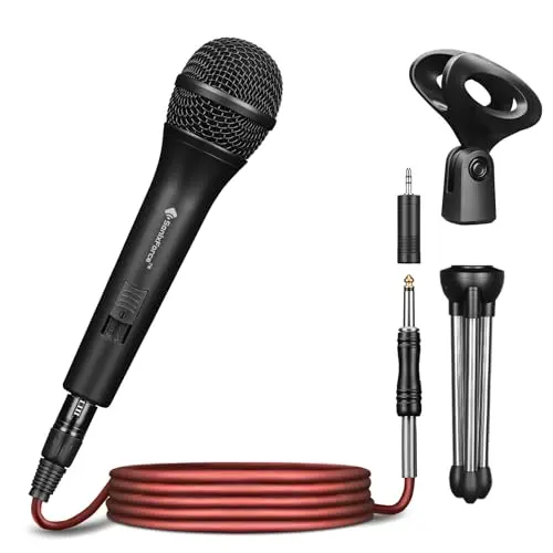 SonixForce dynamic handheld microphone with zinc construction