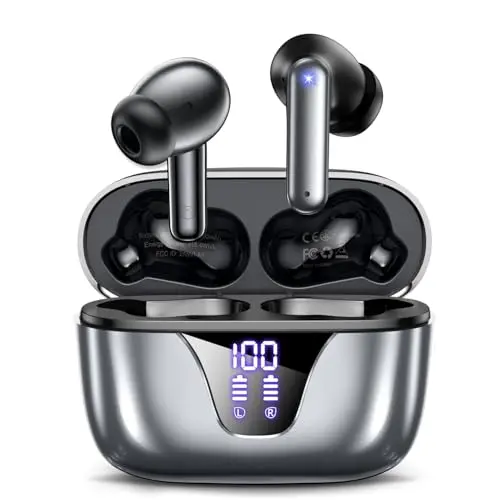 ZIUTY A1 wireless earbuds with LED power display