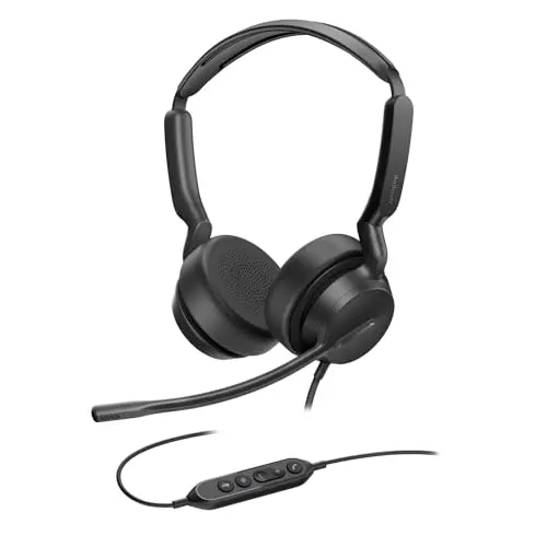 Yealink UH42 wired USB headset with in-line controls
