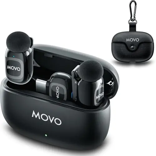 Movo NanoMic wireless lavalier microphone for USB-C devices