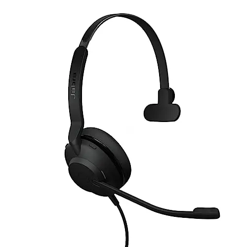 Jabra Evolve2 30 SE wired single-ear headset with microphone