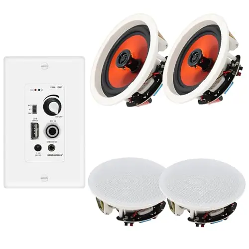 STUDIOFINIX flush mount ceiling speaker system