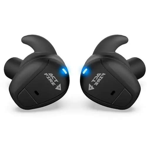 ACT FIRES Bluetooth shooting earbuds in black