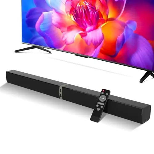 MZEIBO 80W soundbar with detachable speakers