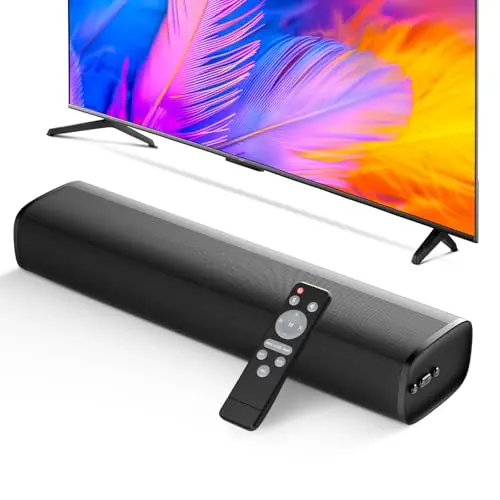 MZEIBO portable soundbar with Bluetooth connectivity for outdoor use