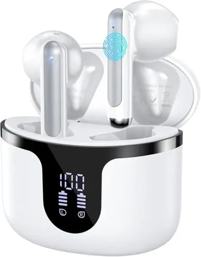 BHNYBWUL S47 wireless earbuds with digital display