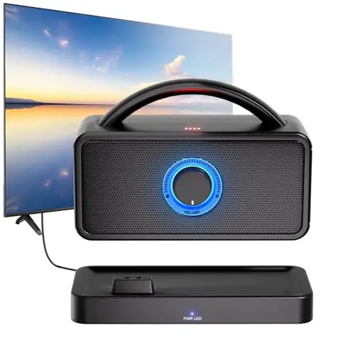 VigorKeeper wireless TV speaker with 5.8GHz technology