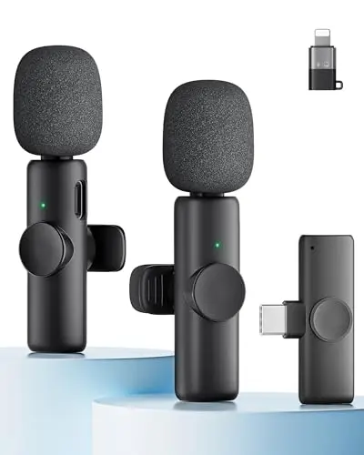 CZOCPOS wireless lavalier microphone