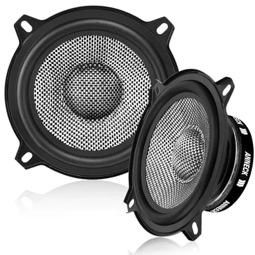 ANNECK 5.25-inch car speakers with carbon fiber cones