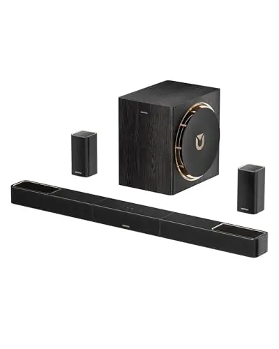 ULTIMEA Skywave X50 5.1.4ch wireless surround sound system with soundbar and satellite speakers